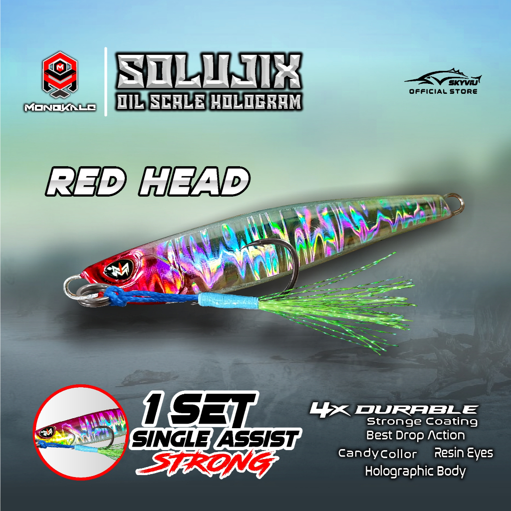 Mongkalo Solujix Minyak noGID noMotif Candy 20 Red-Head