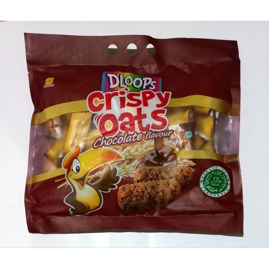 [isi 40pcs] DLOOPS CRISPY OAT BAG 400GR