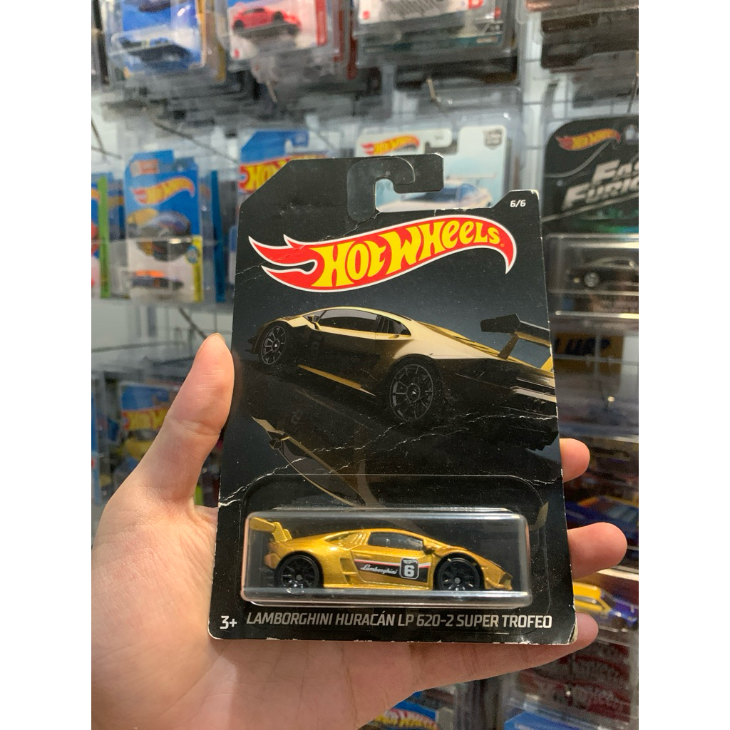 Hotwheels Lamborghini Huracan Gold LP 620-2 Super Trofeo