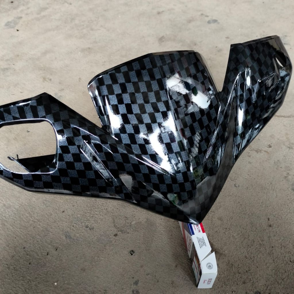 batok depan Vario techno 110 carbon wtp carbon celup