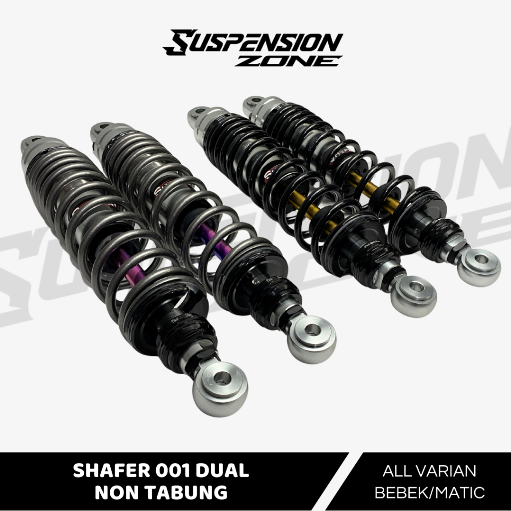 SHAFER - SHOCKBREAKER SHAFER 001 DUAL NON TABUNG KLIK REBOUND FUNGSI NMAX SUPRA AEROX FIZR PCX VEGA