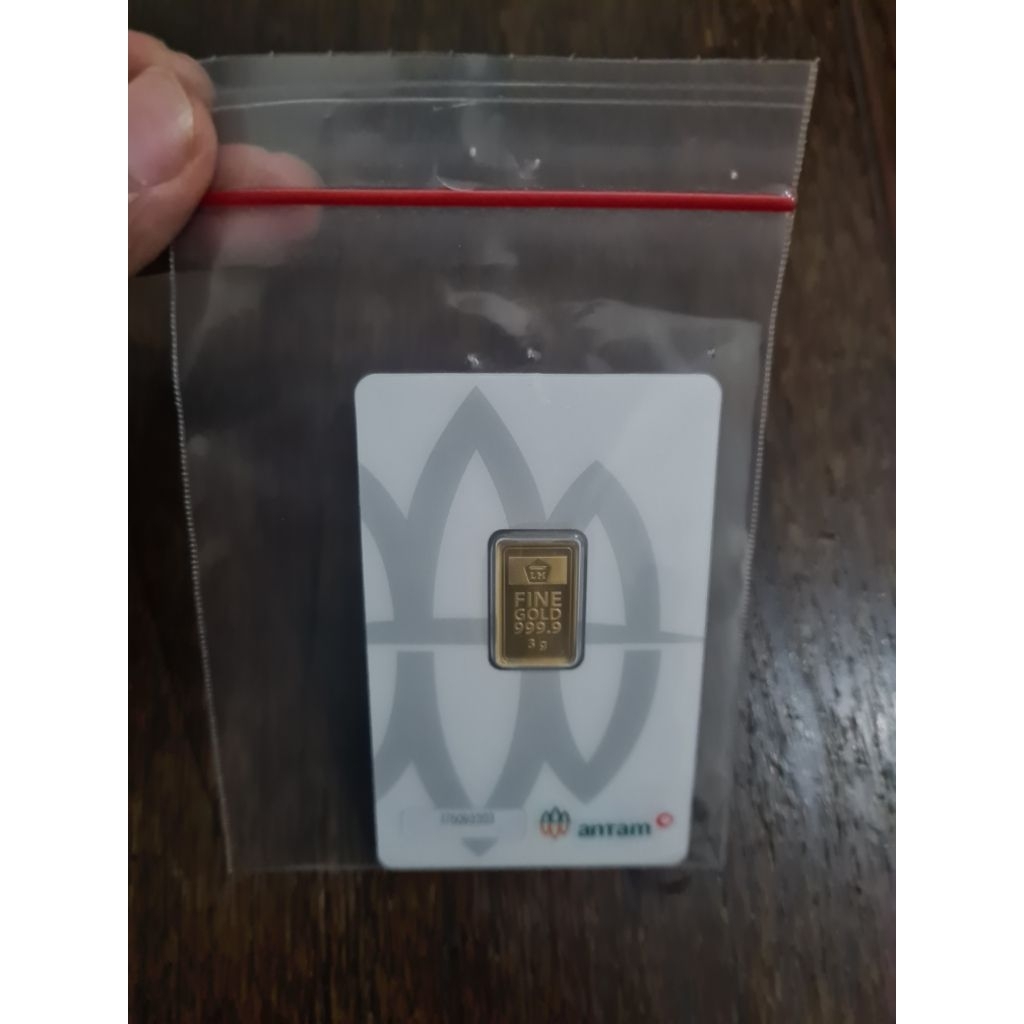 Emas Antam 3 Gram Tahun 2025.