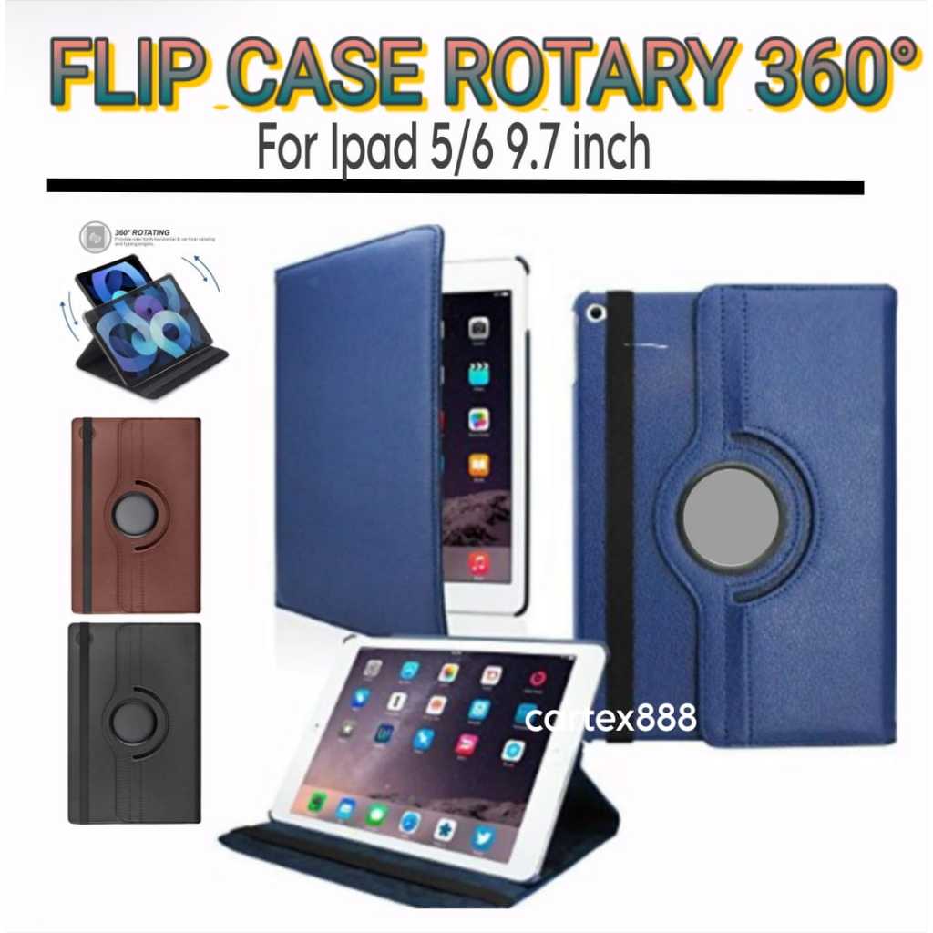 Case Rotary Ipad gen 5 2017 9.7"inchi/ ipad gen 6 2018 9.7"inch / case ipad gen 5 / case ipad gen 6 