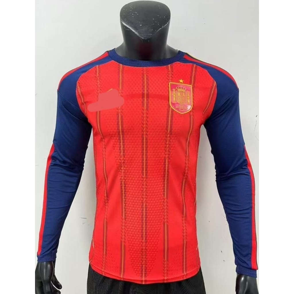 Jersey Kaos Baju Sepak Bola Timnas Spanyol Spain Espana Sepanyol Home Away 3rd Third 4th Training Me