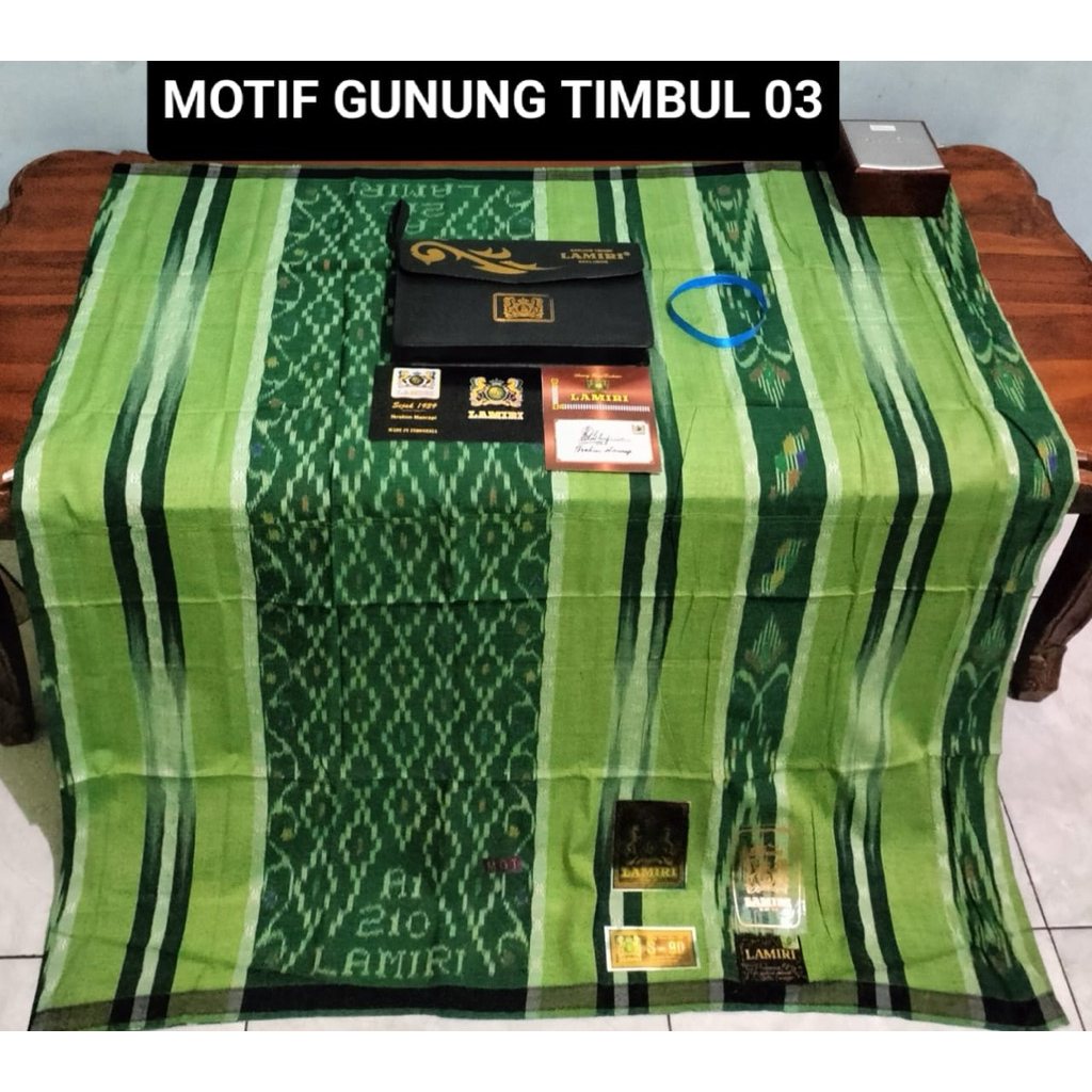 SARUNG ASLI LAMIRI MGT SUTRA 50%