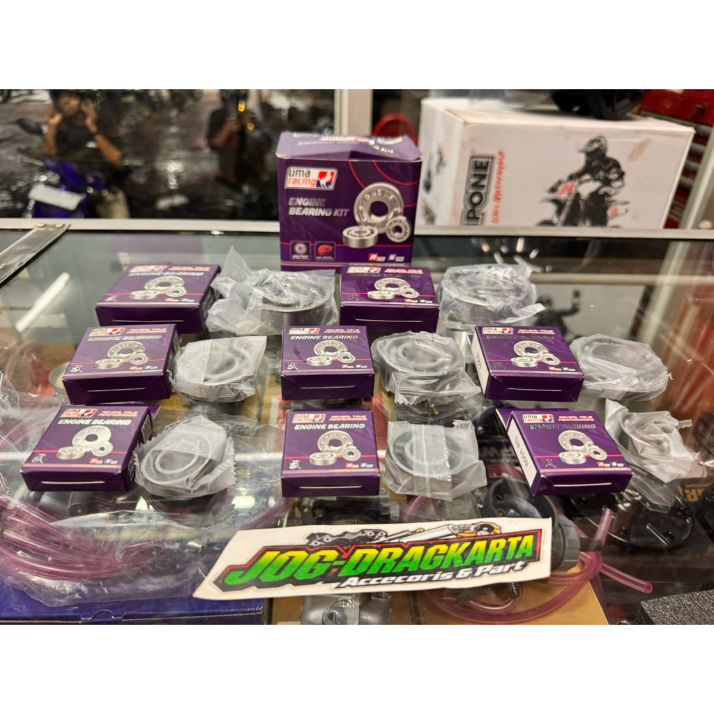 BEARING LAHER SET MESIN UMA RACING YAMAHA JUPITER MX 135 NEW OLD ORIGINAL UMA RACING