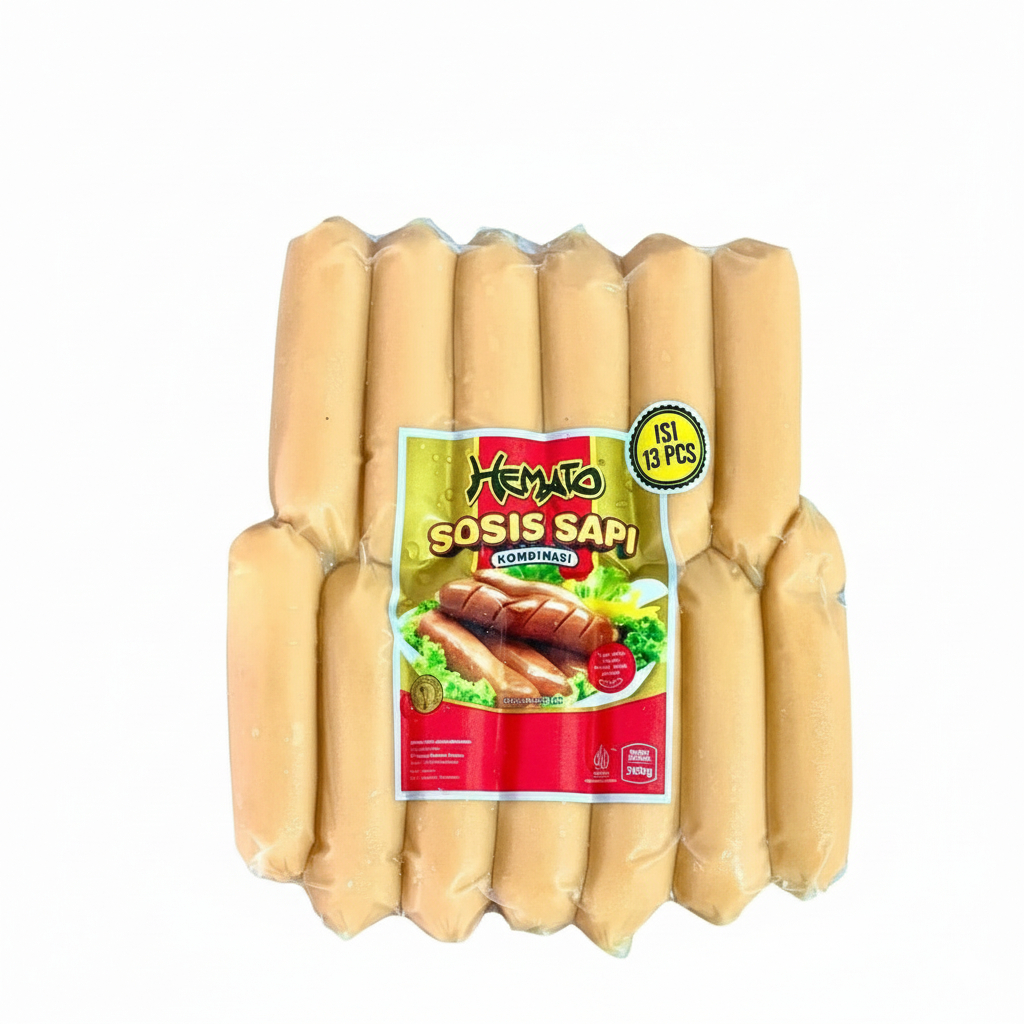 Hemato Sosis Bakar Isi 13 Pcs Sosis Sapi