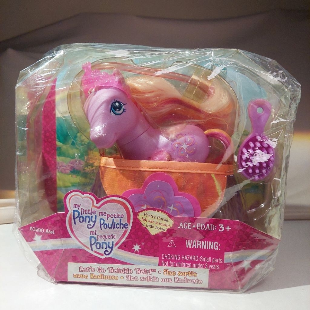 My Little Pony G3 Vintage 2006 Twinkle Twirl | Purse Sets Let's Go