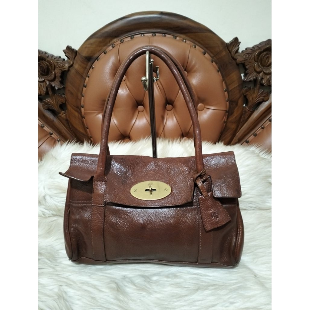 Mulberry Baywaster Dark Brown Shoulder Bag