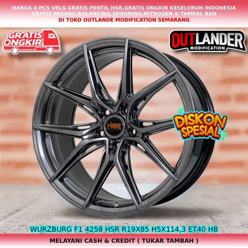 Velg ring19 velg mobil CX5| CX7|CX9| Expander|Alphard| Odyssey| Elgrand| dll velg hsr wurzburg r19