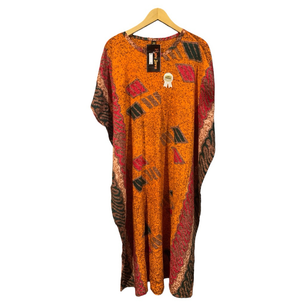 Daster Lowo Jumbo Batik Ratu Jawa Oranye