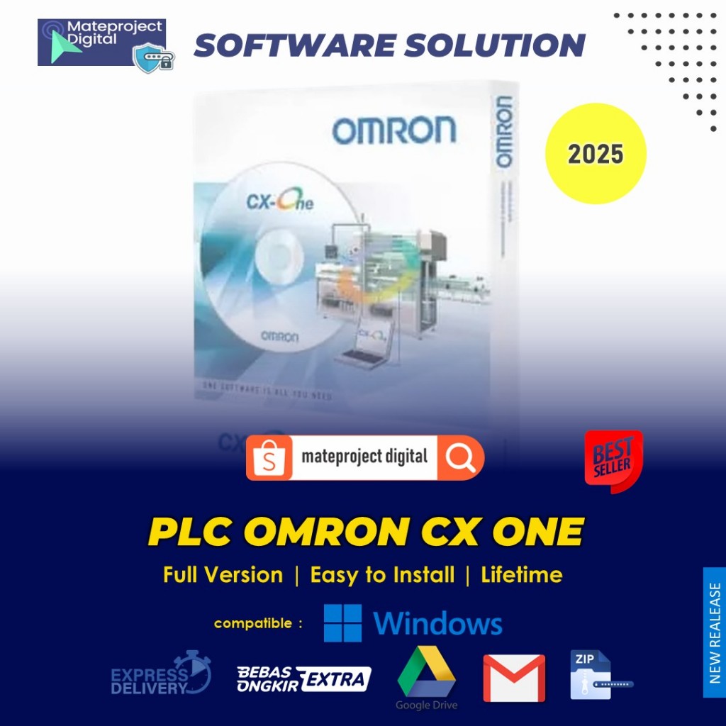 PLC Software Omron CX ONE v4.60 Full License Key