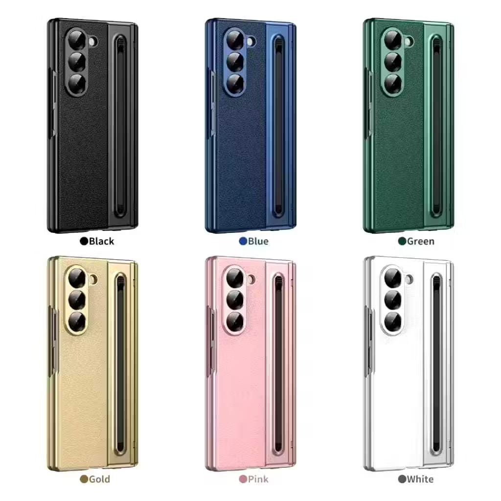 QUALITYCASE - CASING SAMSUNG Z FOLD 3 / Z FOLD 4 / Z FOLD 5 / Z FOLD 6 / Z FOLD 7 LESTHER HARDCASE W