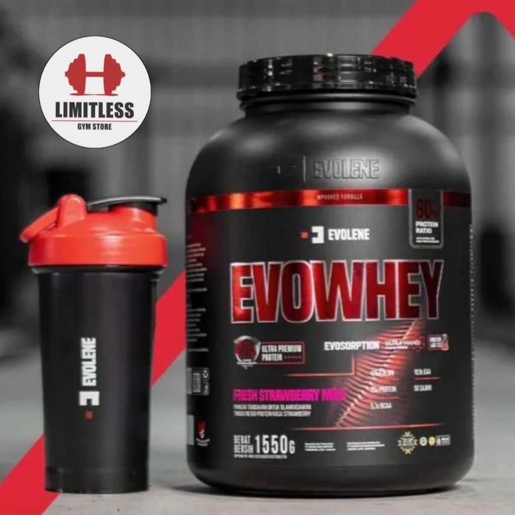 (PROMO) Evolene EVOWHEY Evo Whey Protein 50 servings Evosorption Hydrolyzed Isolate