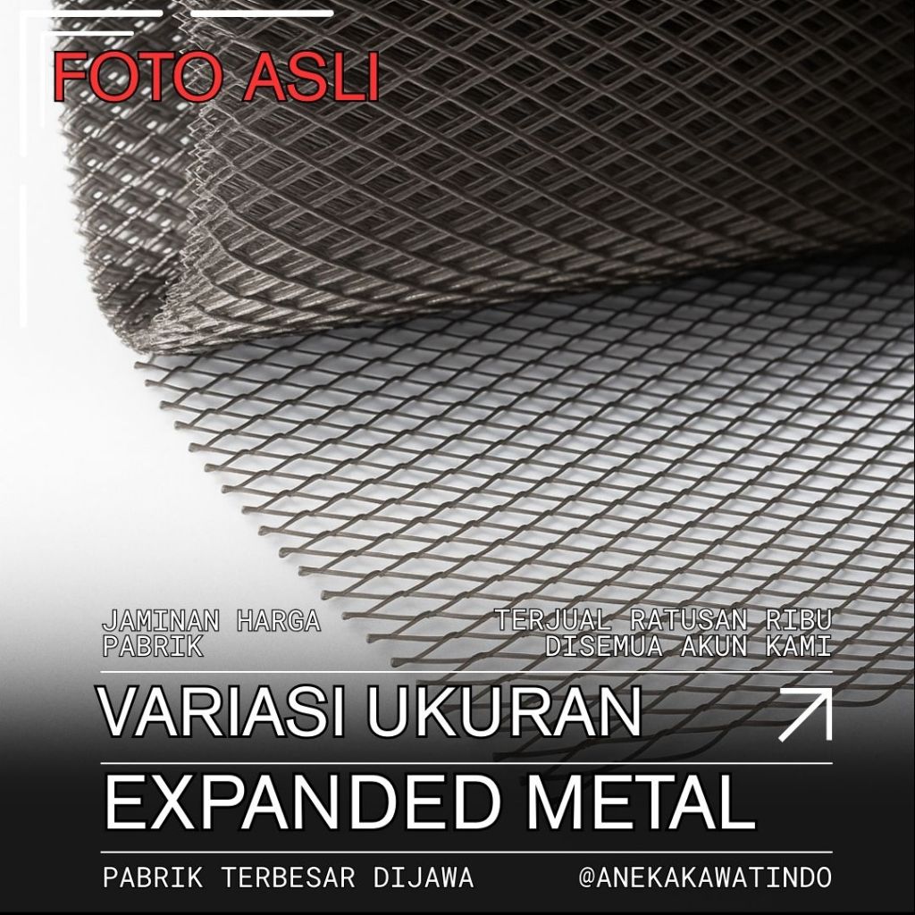 Expanded Metal 0715 / Expanded Mesh T0715 Expanda Diamond Mesh Ornamesh