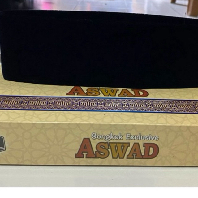 Songkok Aswad Exclusive Ac Tinggi 7/8/9