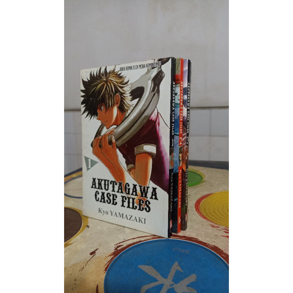 Komik Manga Akutagawa case file Lengkap vol 1 - 4 (Tamat)