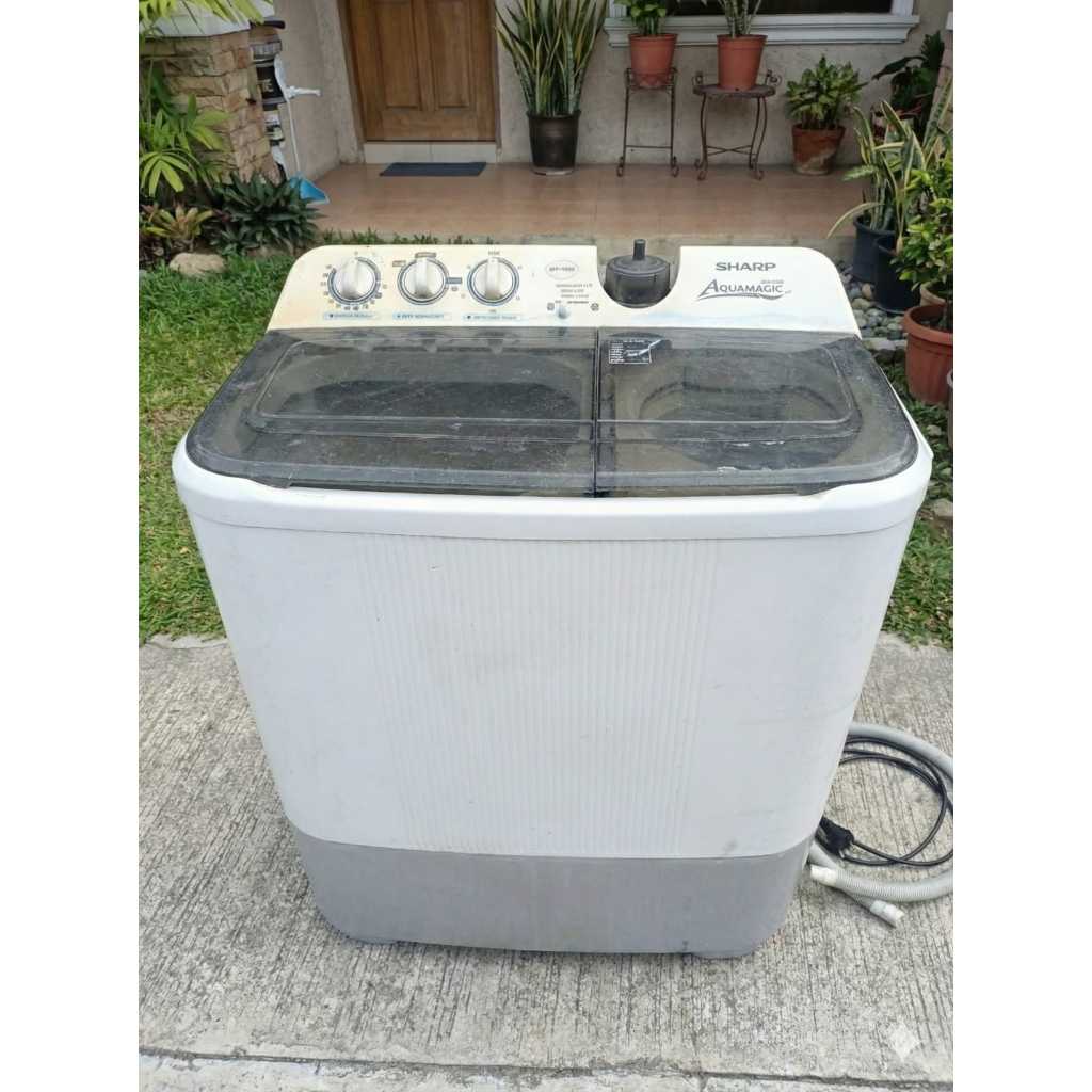 MESIN CUCI SHARP 2 TABUNG 9 KG SECOND
