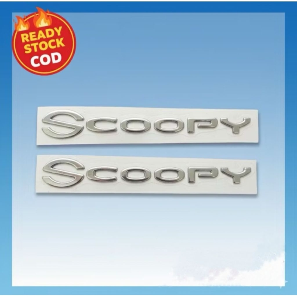 emblem Scoopy donat 2017-2020