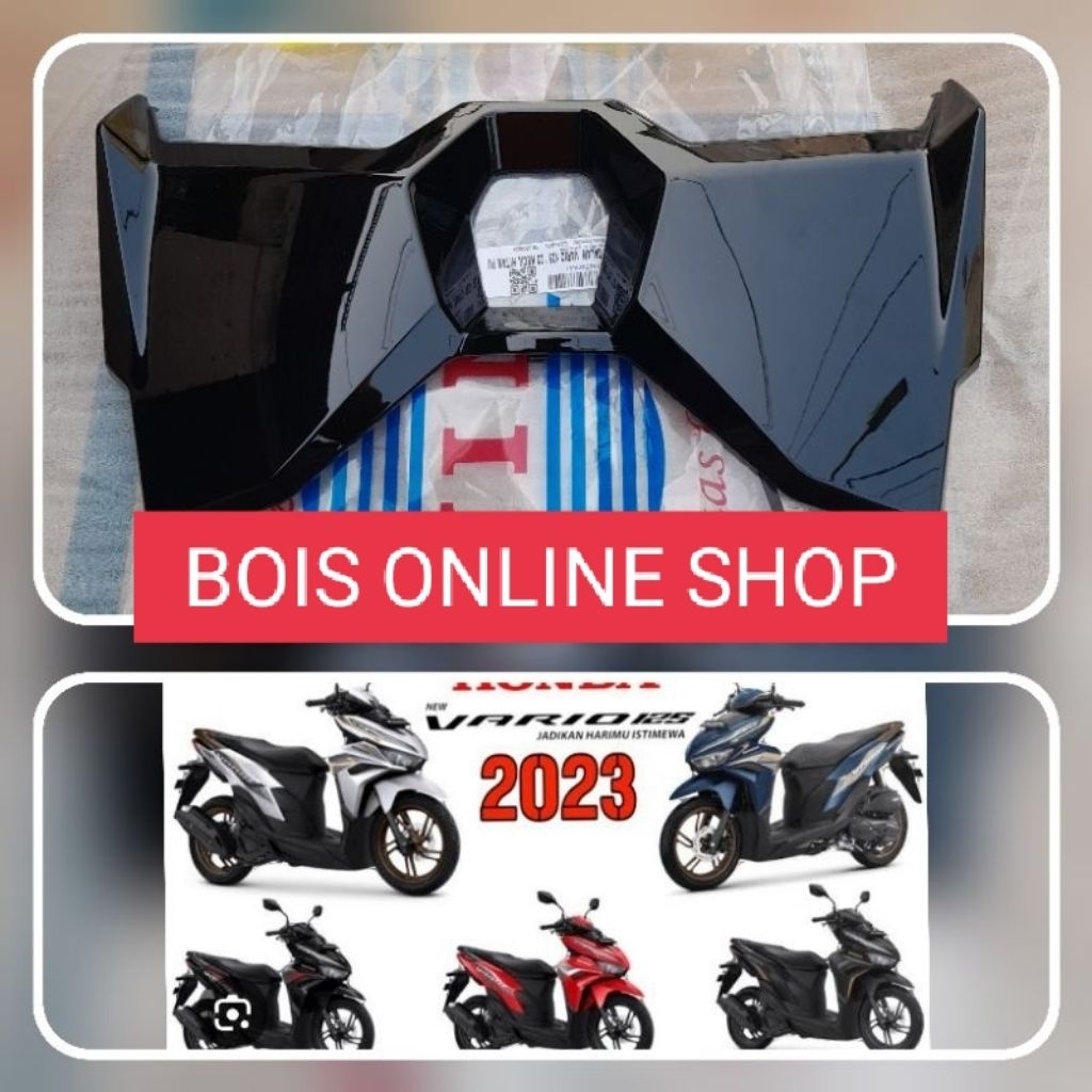Cover rak laci vario 125 new 2023 2024 2025 K2V hitam gen 2