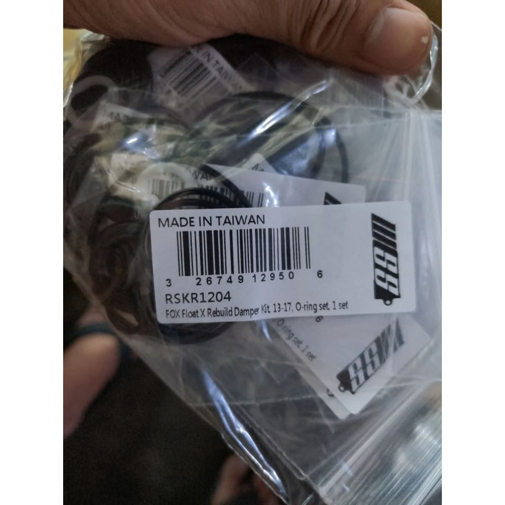 Fox Float X 2013 - 2017 Rebuild Damper Seal Kit Wss Rskr1204 Seal Set Perbaikan Rearshock Fox Float