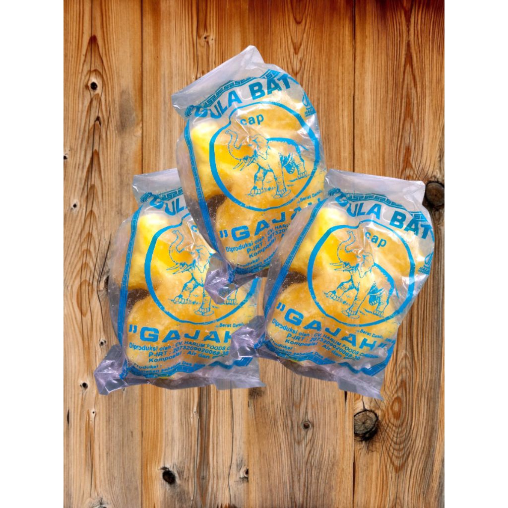 Gula Batu Kuning Khas Cirebon cap GAJAH 250 Gram