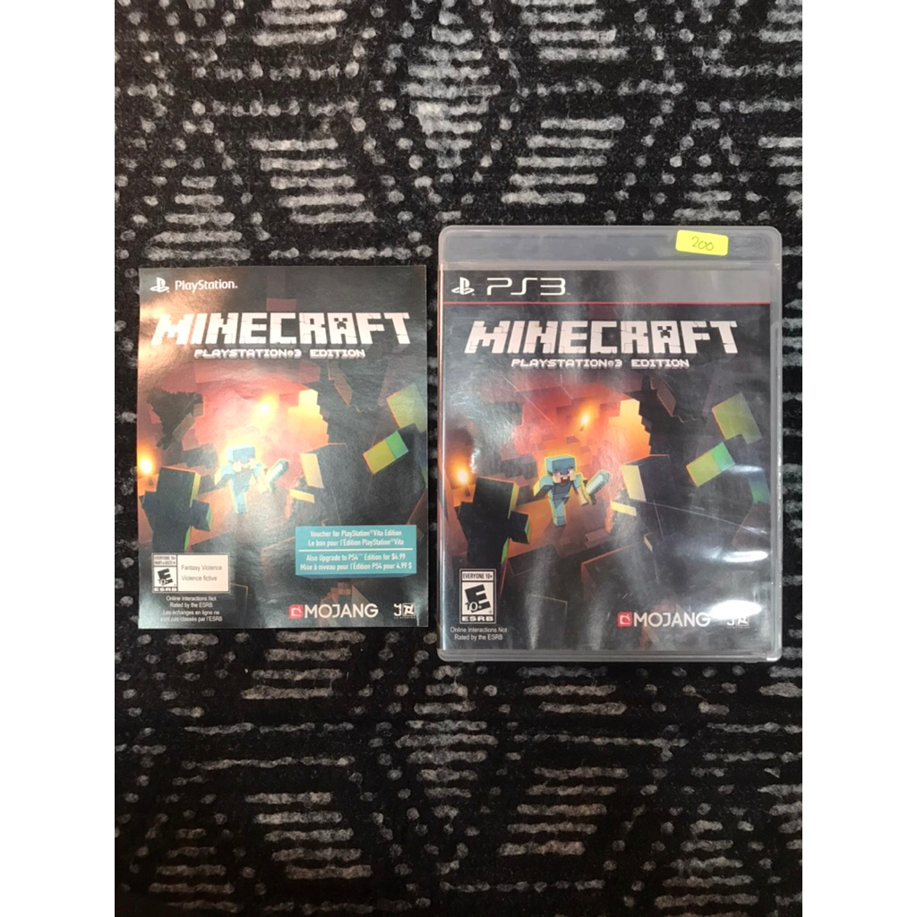 Kaset BD PS3 Minecraft Playstation 3 Edition