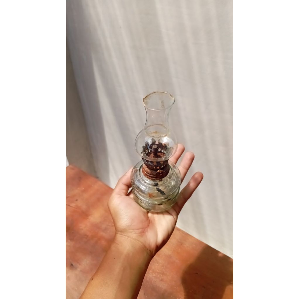 Lampu Teplok jadul antik