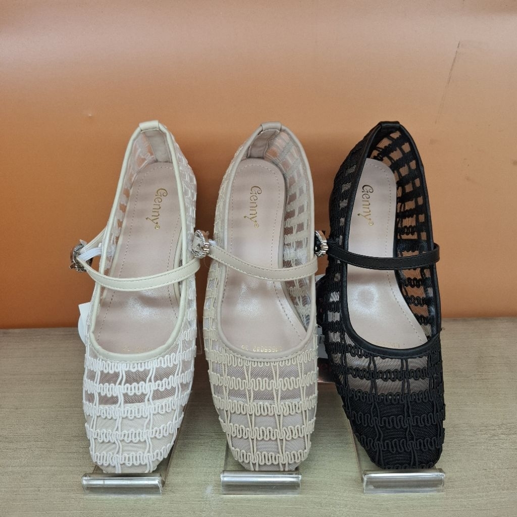 Sepatu Mary Jane Wanita Brand GENNY ORI