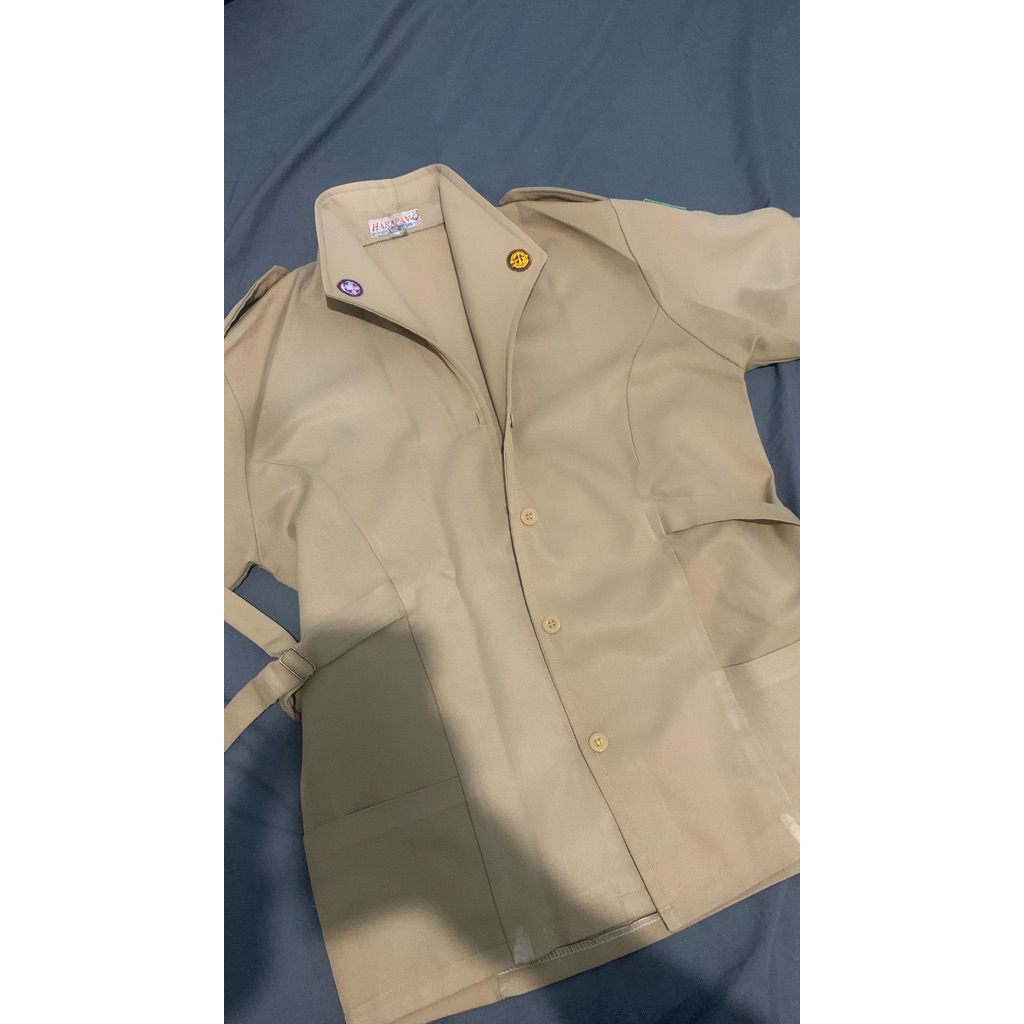 baju pramuka wanita preloved