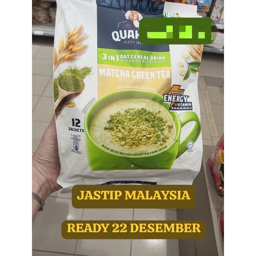 QUAKER OATS MATCHA INSTAN MALAYSIA