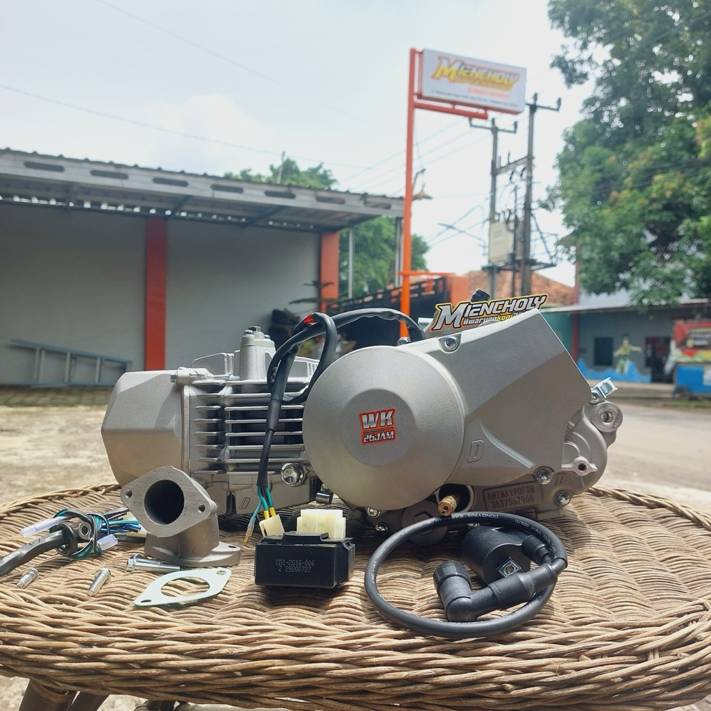 Mesin daytona anima 160cc 190cc FSM 4 SPEED ORIGINAL JAPAN