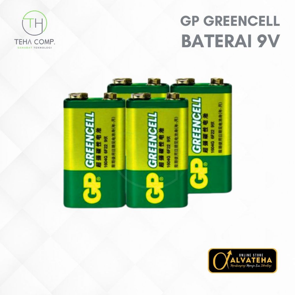 Baterai 9V 9 Volt Kotak Battery LAN Tester Multitester Non Rechargeable