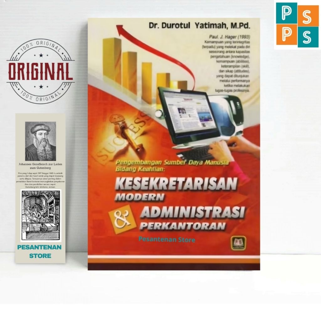 Buku Kesekertarisan Modern dan Administrasi Perkantoran - Dr.Duratul Yatimah, M.Pd. Pustaka Setia Or