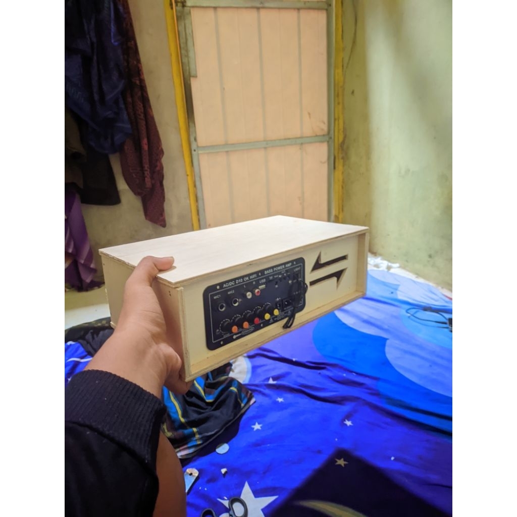amplifier d10 siap pakai