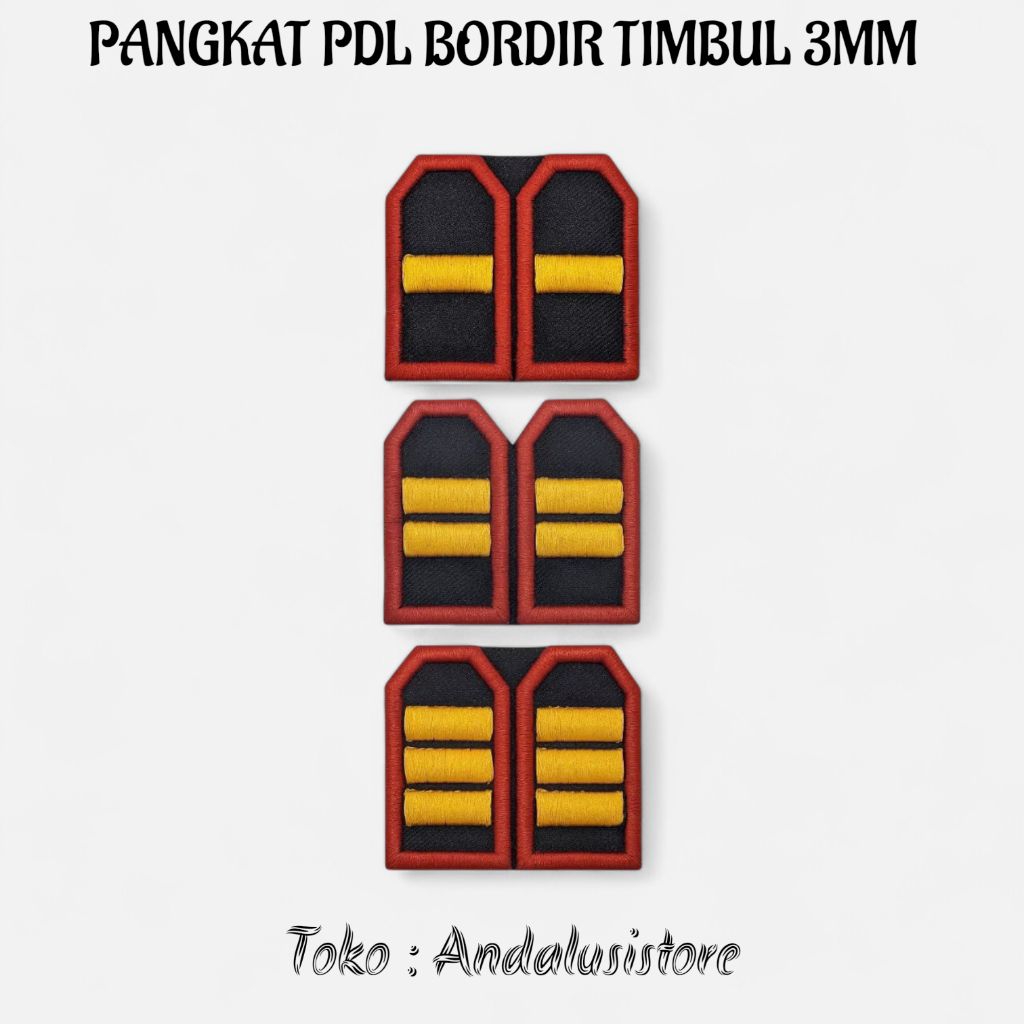 PANGKAT PDL POLISI | IPDA | IPTU | AKP LIS MERAH KARSTEK