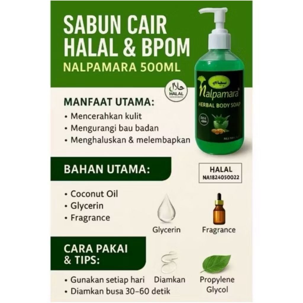 Nalpamara Body Wash 500ml