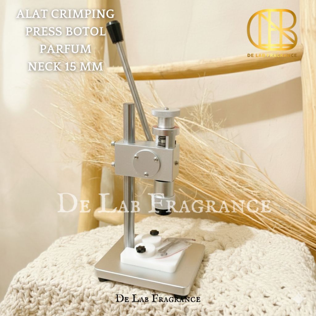 alat press crimp botol parfum neck 15 mm alat crimping botol duduk