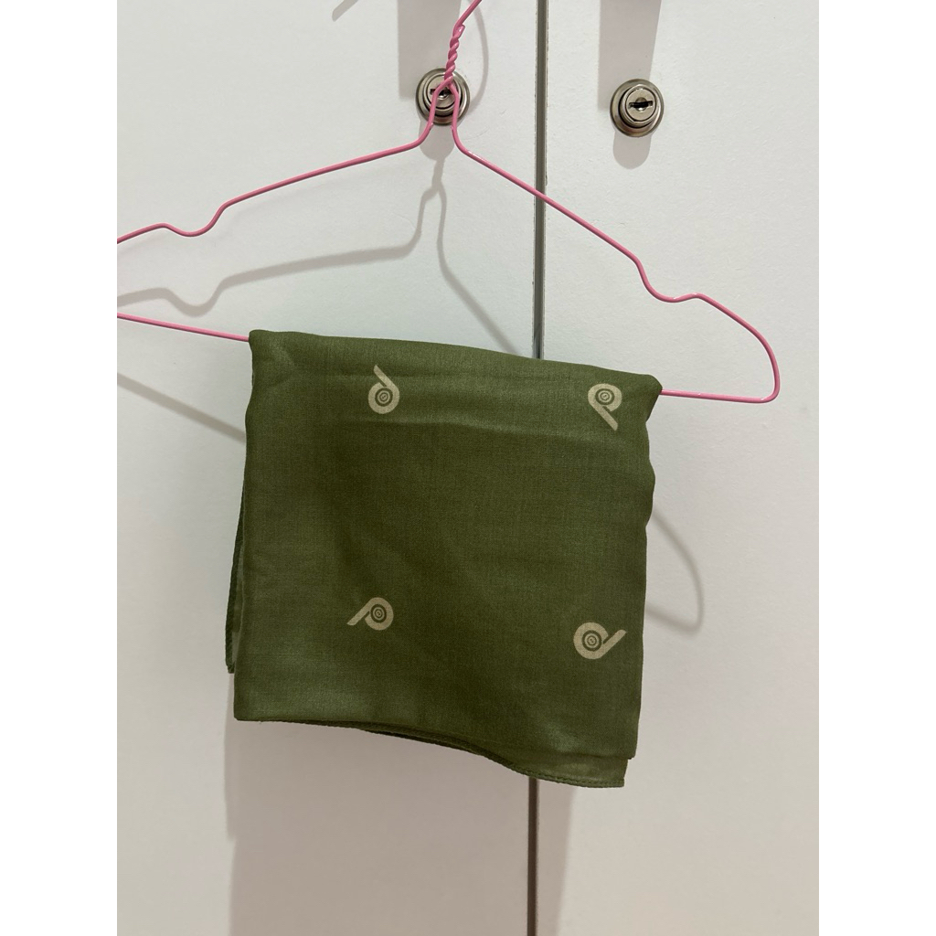 DEENAY HIJAB PRELOVED green corak