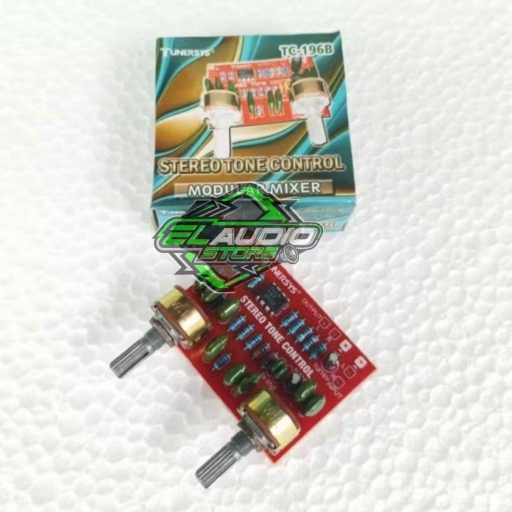 Kit Tone Control Modular Stereo Mixer 2 Potensio By TUNERSYS Original