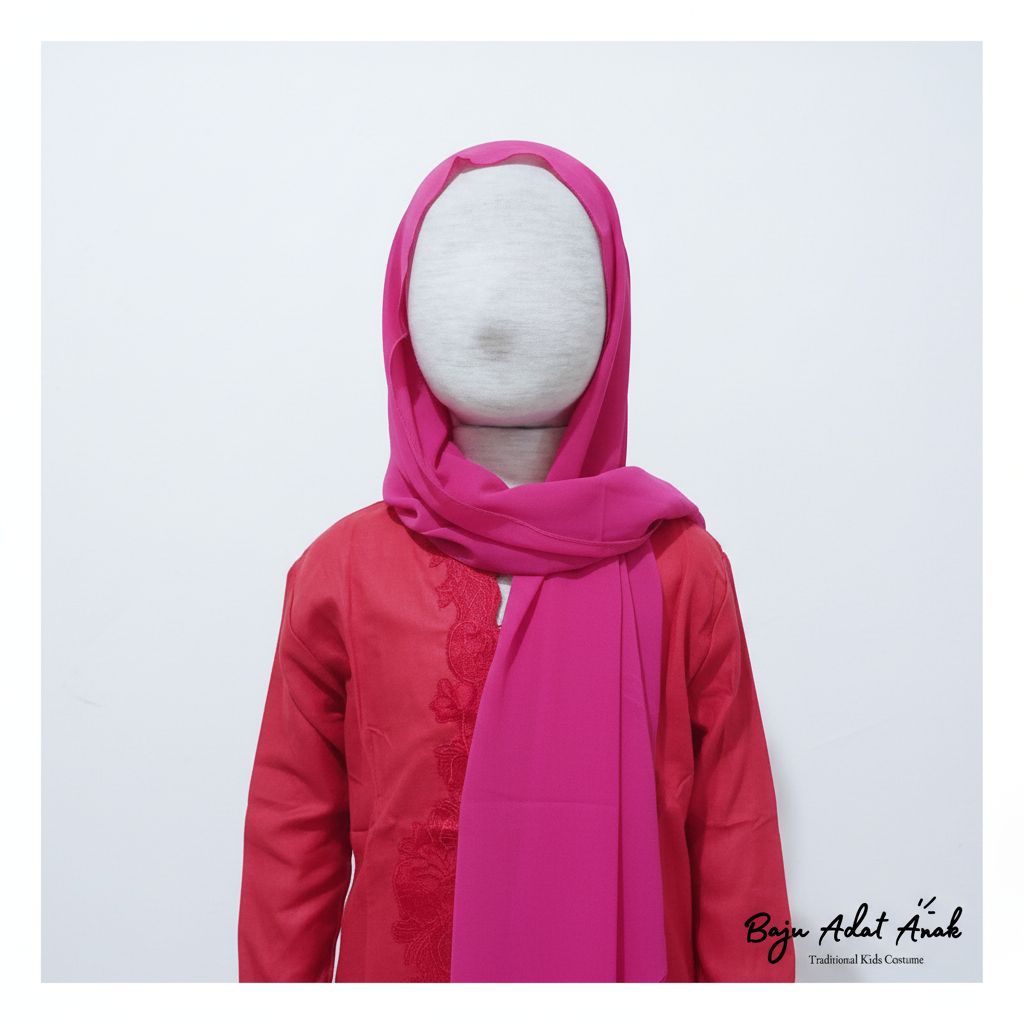 KERUDUNG PASHMINA ANAK  | KERUDUNG NONE BETAWI ANAK | KERUDUNG SELENDANG BETAWI ANAK | KERUDUNG ABAN