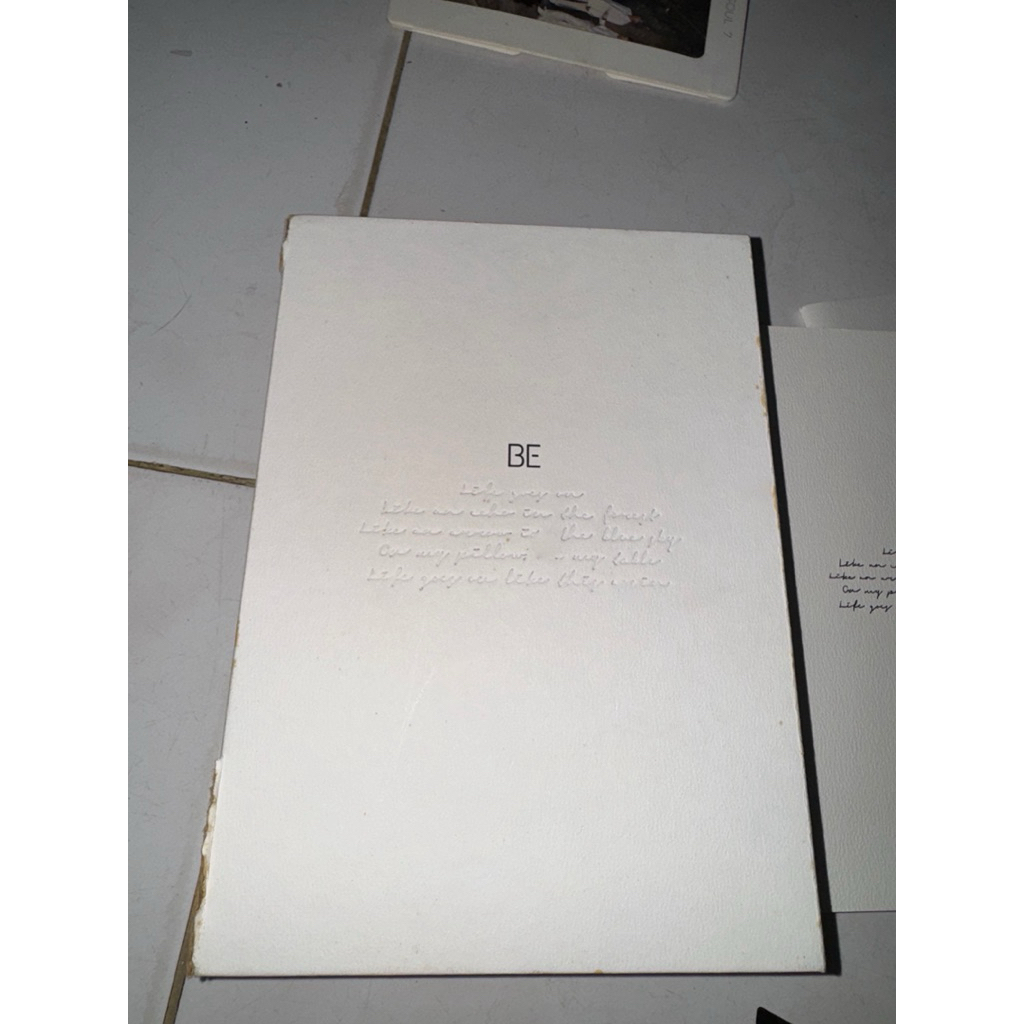 Album BTS BE Official ( second hand)
