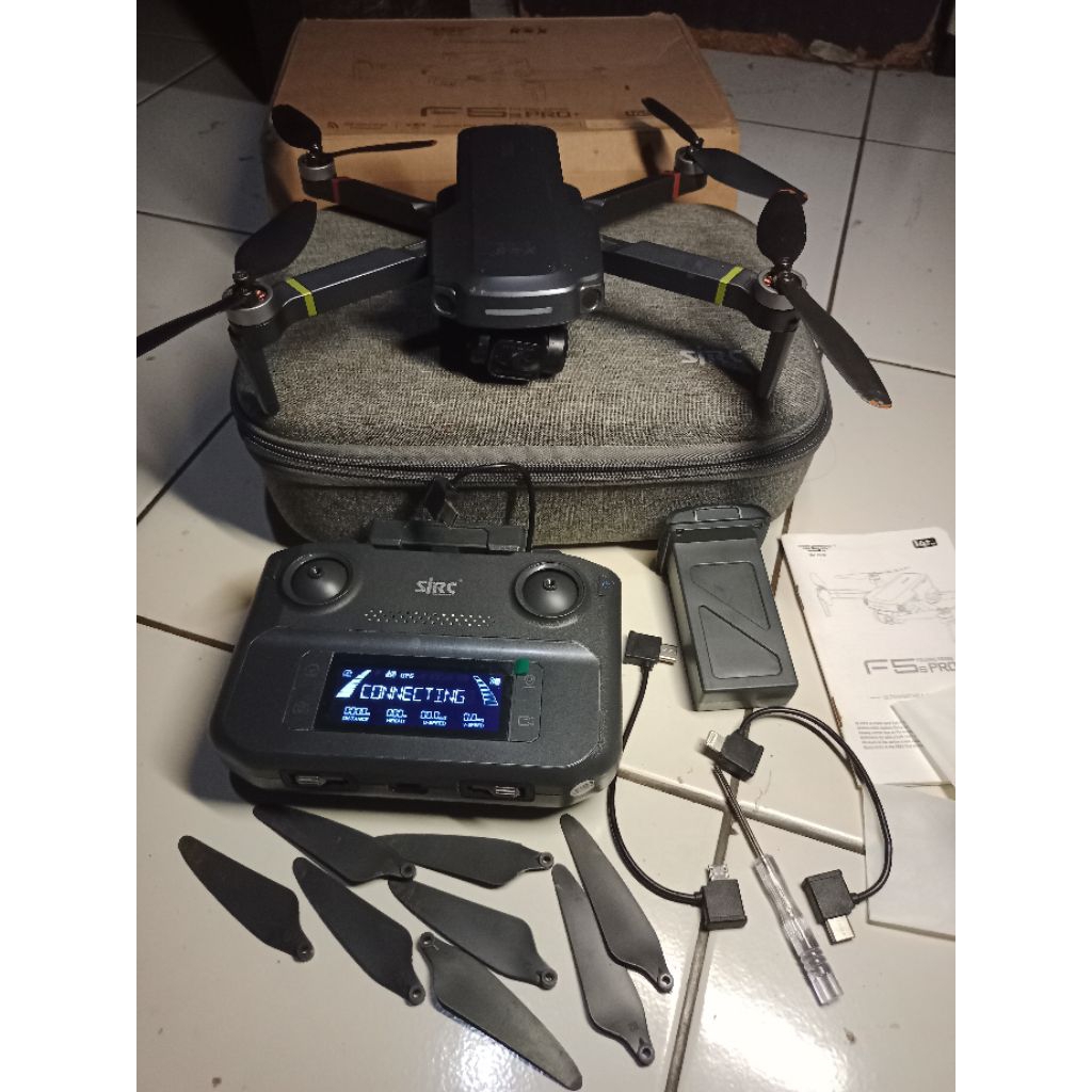 Bisa Cod cek dulu drone sjrc f5s pro+ bekas normal cuma lecet sja sesui postingan