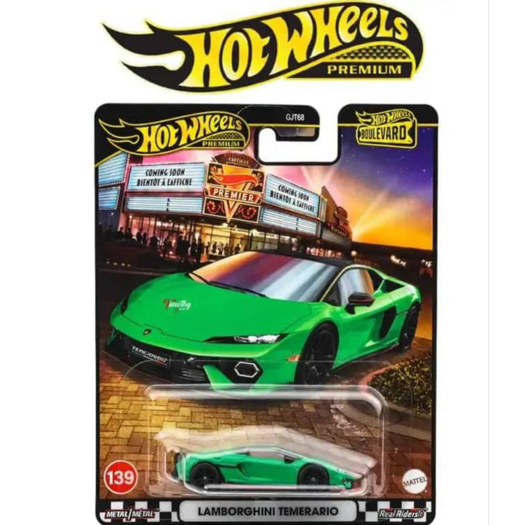 HOT WHEELS PREMIUM BOULEVARD LAMBORGHINI TEMERARIO