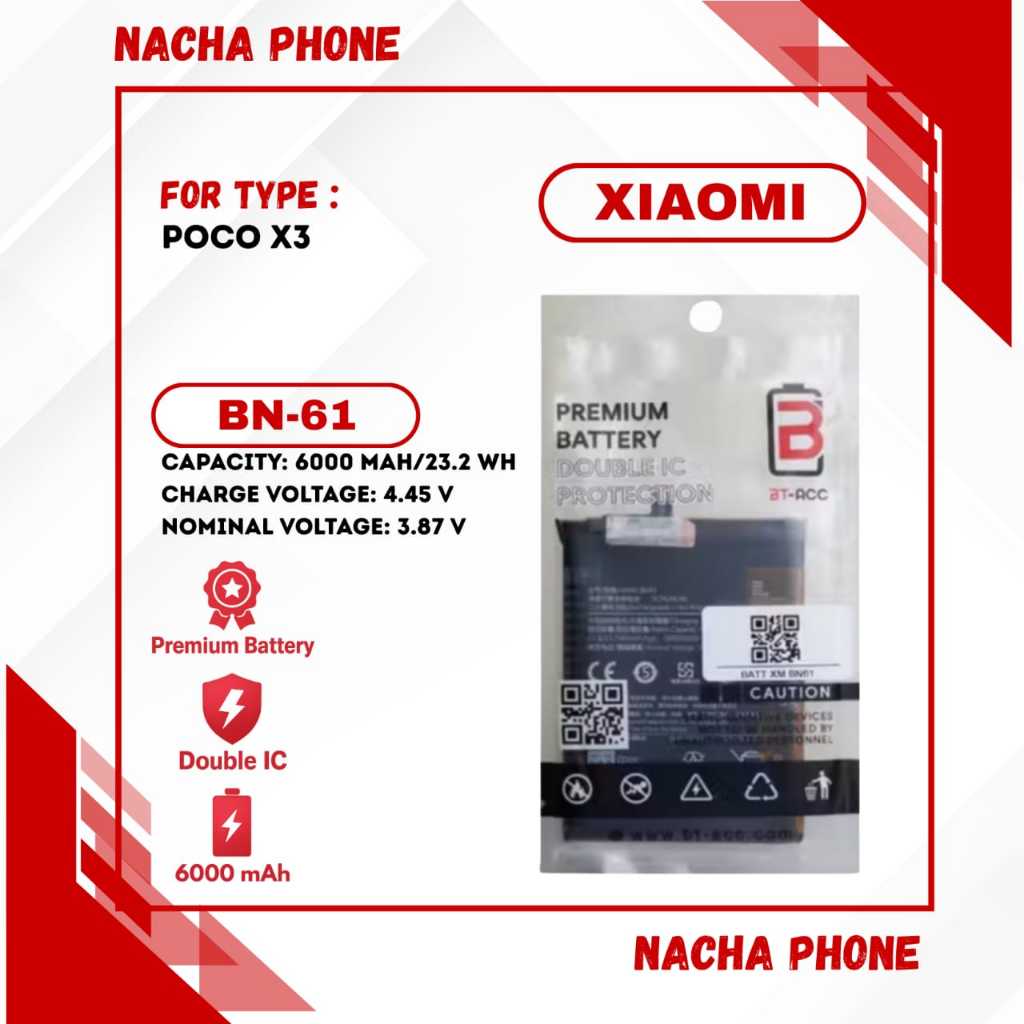 BATRAI BN-61 XIAOMI POCO X3