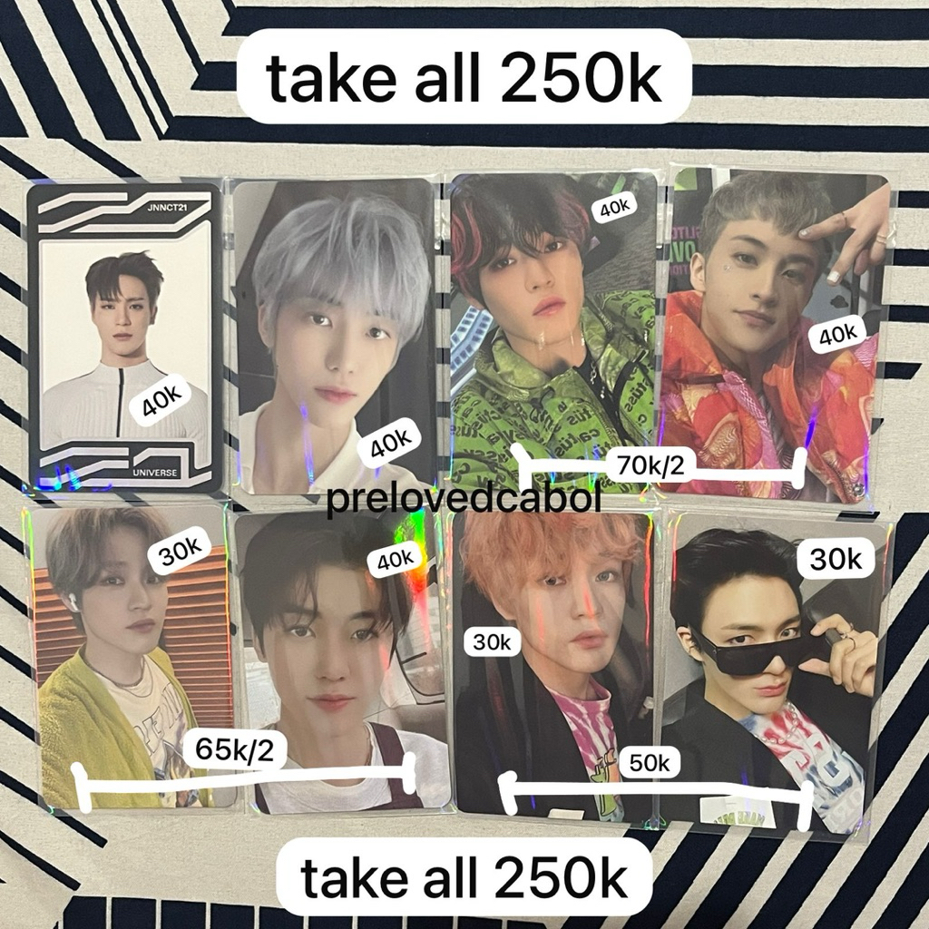 Photocard Official NCT Dream Jeno Chenle Hello Future Agent Jaemin Chenle Hot Sauce Crazy Cafe 7drea