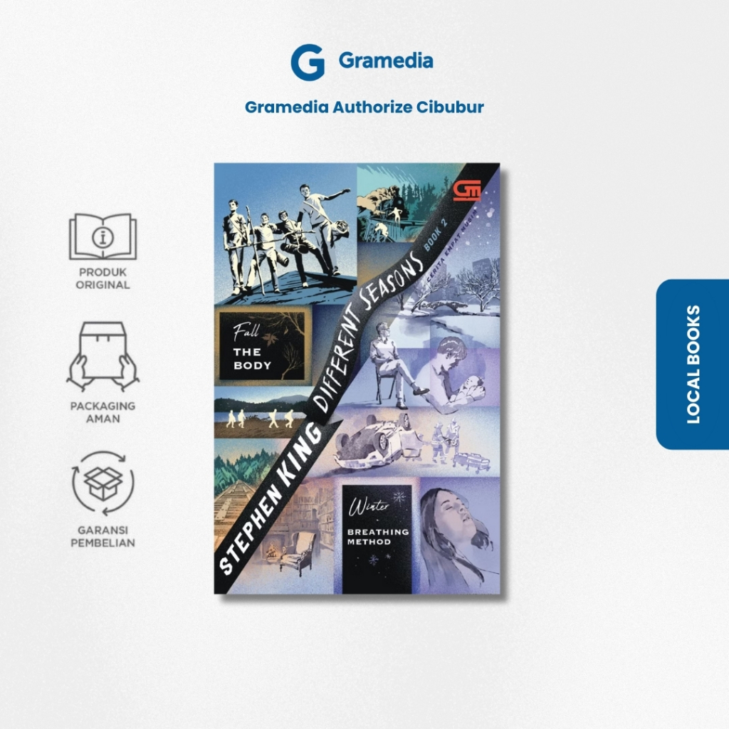 Gramedia Cibubur - Cerita Empat Musim#2 (Different Seasons #2) - (Stephen King)