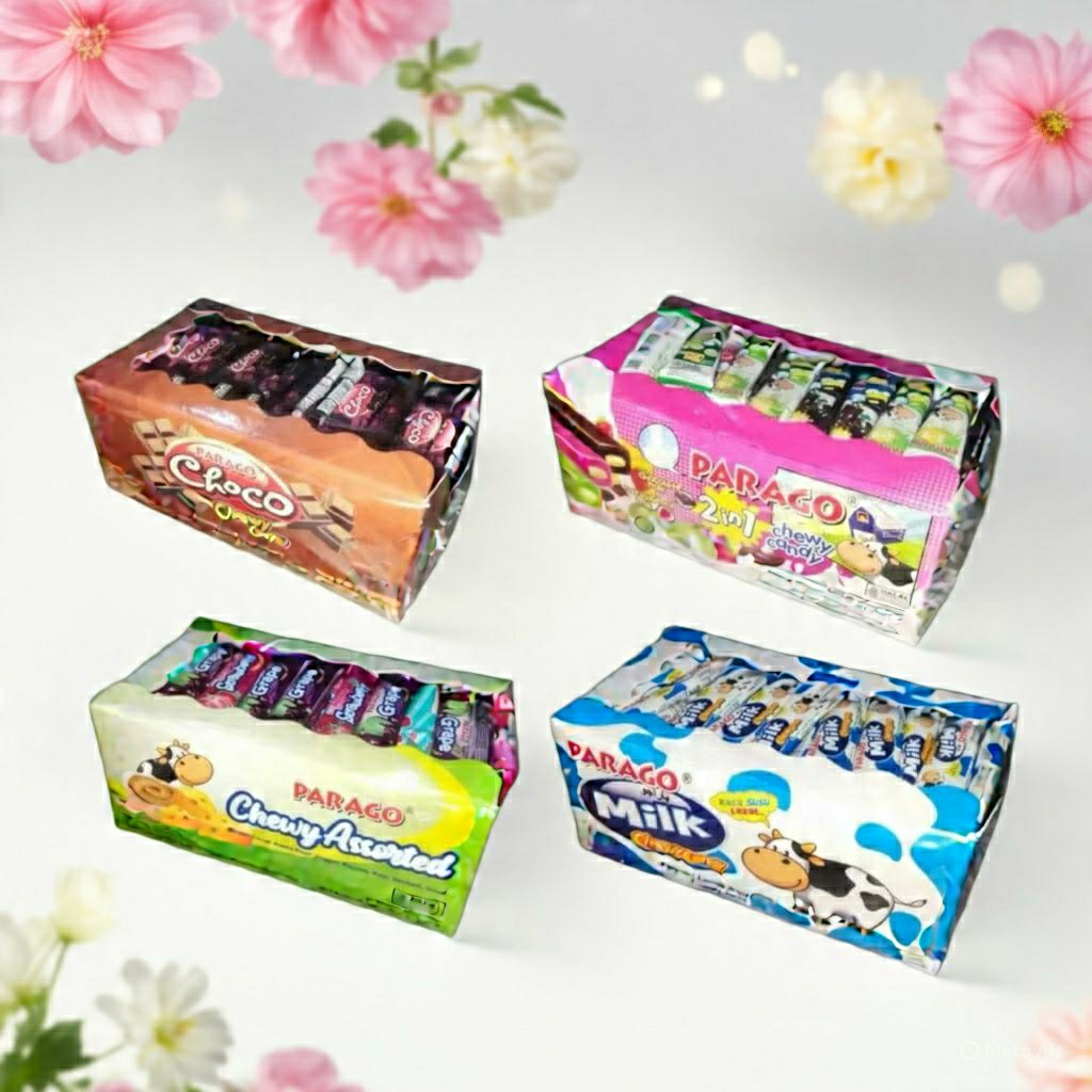 PERMEN LUNAK / PERMEN SUSU / PARAGO 80pcs