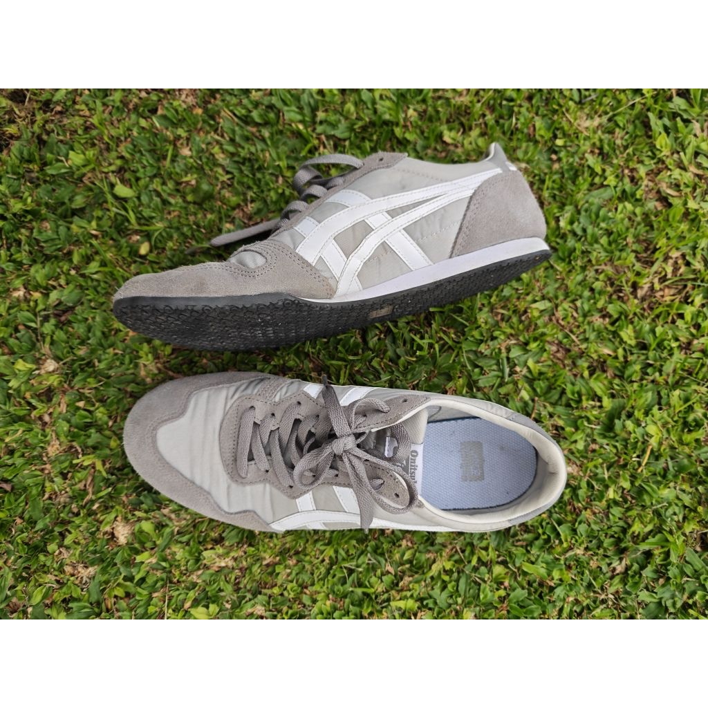 Onitsuka Serrano Oyster Grey White Original Official Store Preloved Second Bekas