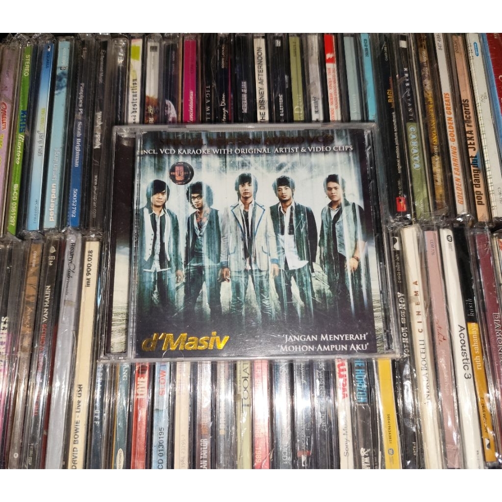 VCD D'Masiv - Jangan Menyerah, Mohon Ampun Aku